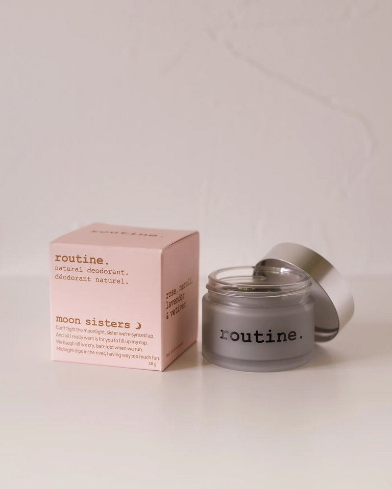 routine. Moon Sisters - Natural Deodorant 58g