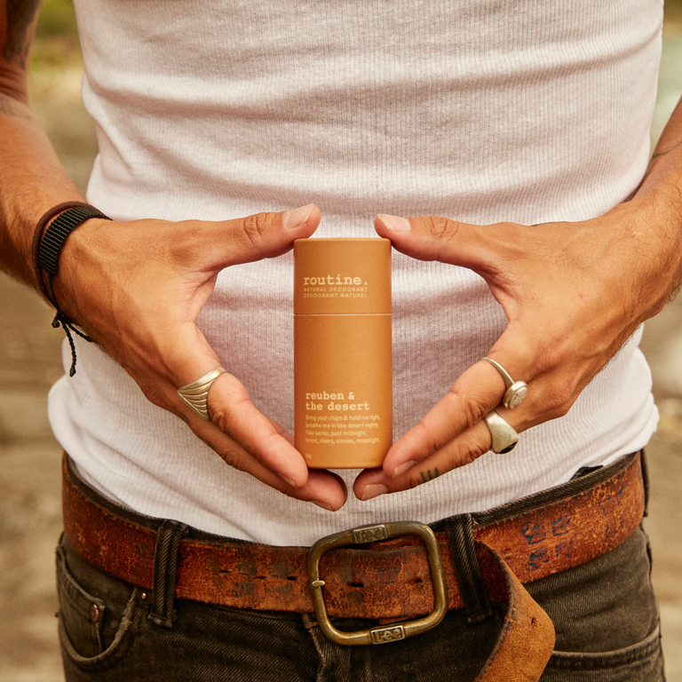 routine. Reuben & the Desert - 50g Deodorant Stick