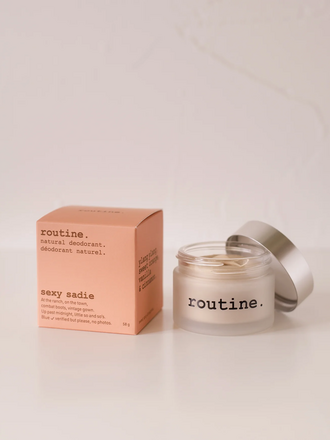 routine. Sexy Sadie (vegan) - Natural Deodorant 58g