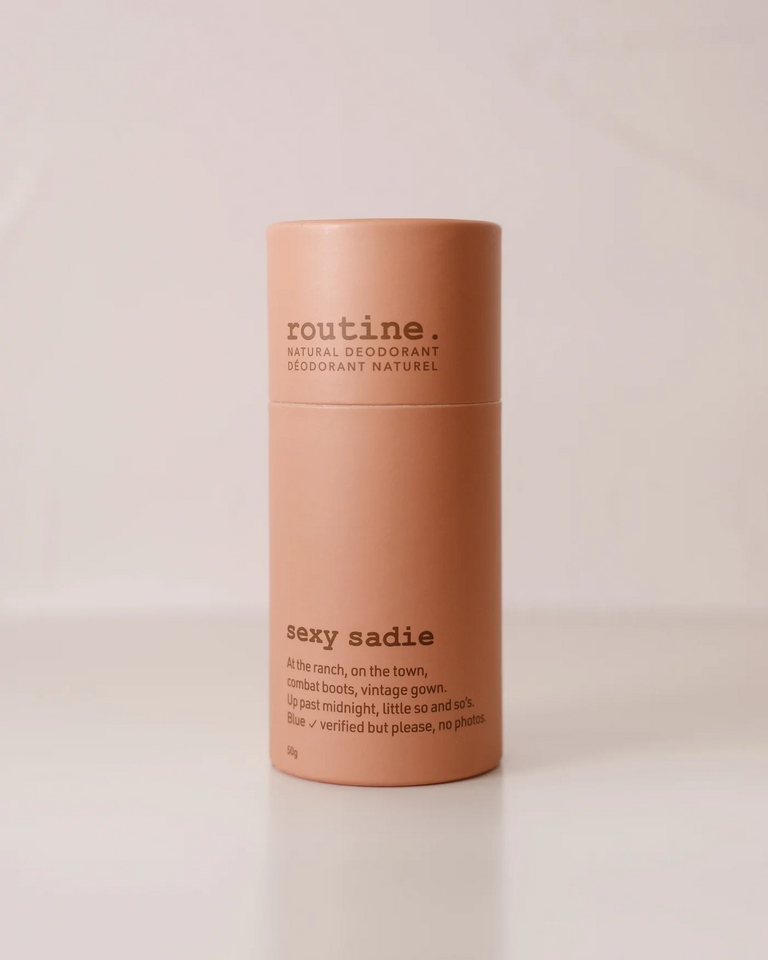 routine. Sexy Sadie - 50g Deodorant Stick