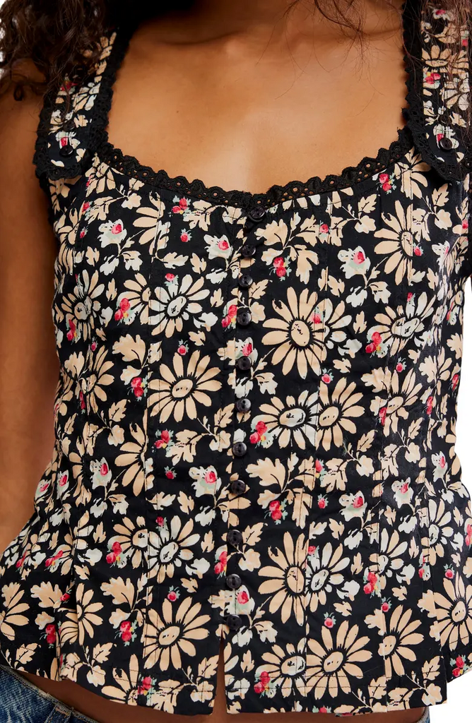 Free People Bridgette Corset Top