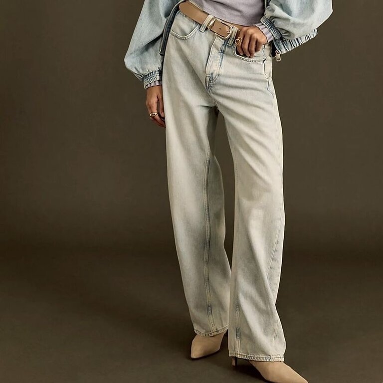 Free People Truro Baggy Puddle Jean