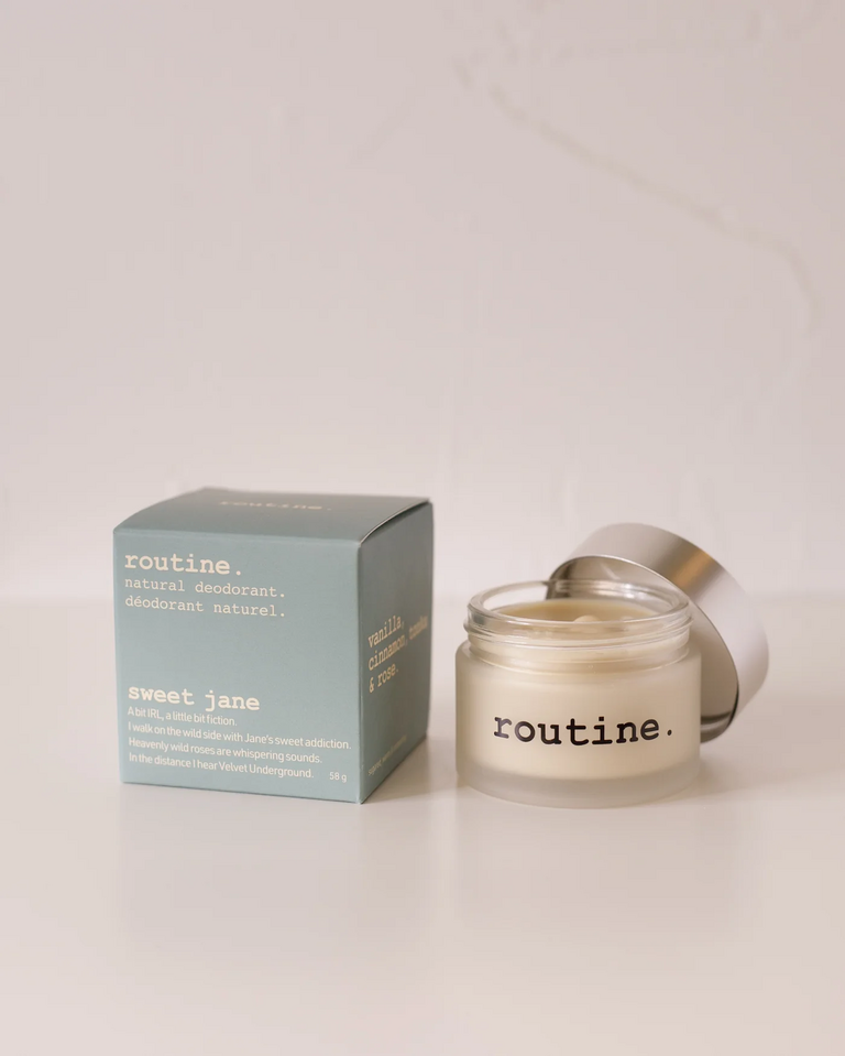 routine. Sweet Jane - Natural Deodorant 58g