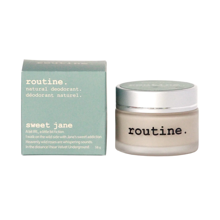 routine. Sweet Jane - Natural Deodorant 58g