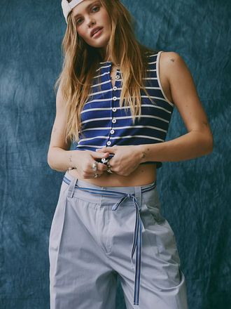 Free People Tilly Striped Vest