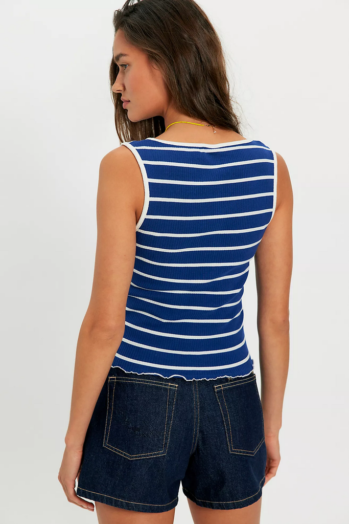 Free People Tilly Striped Vest