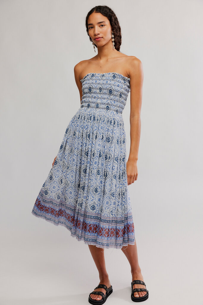 Free People Ravenna Printed Convertible Maxi Skirt