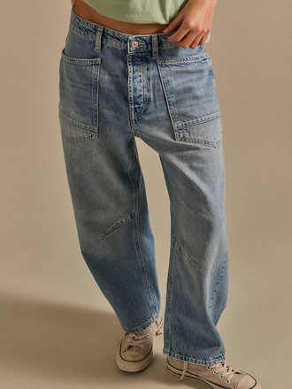 Free People Minimalist Moxie Boyfriend Jean