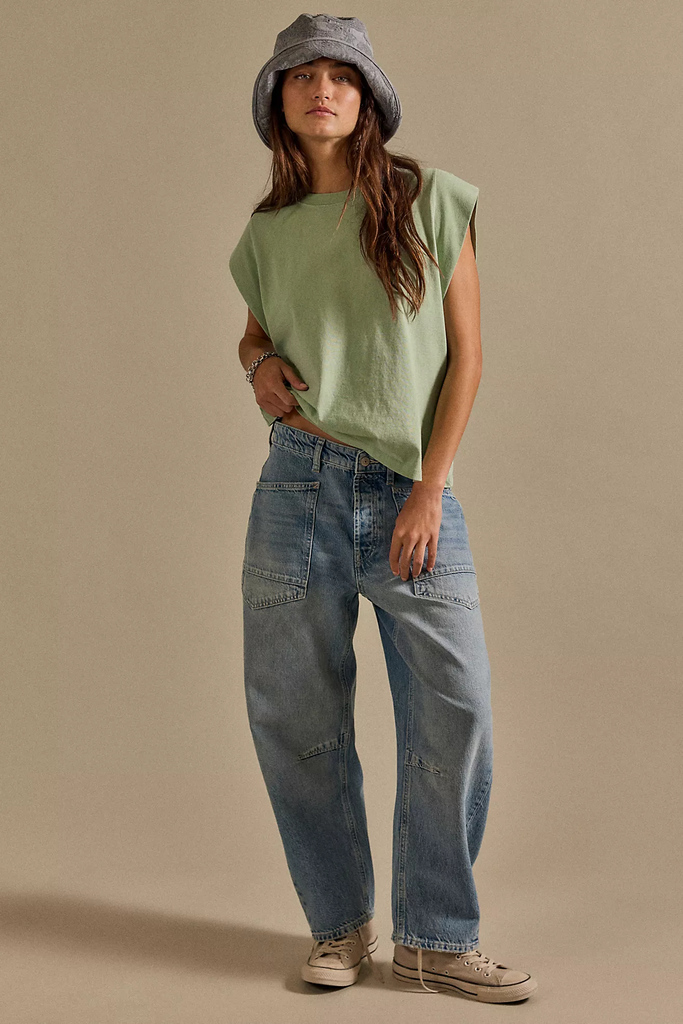 Free People Minimalist Moxie Boyfriend Jean