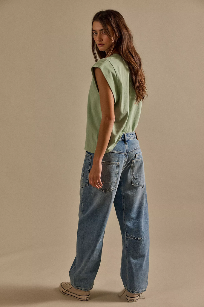 Free People Minimalist Moxie Boyfriend Jean