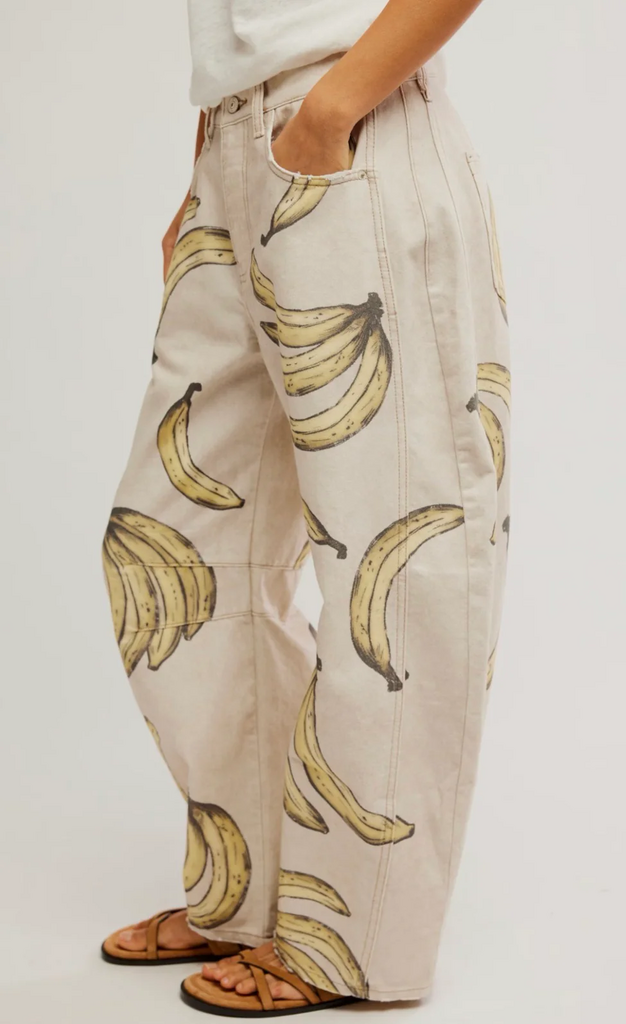 Free People Good Luck Printed Barrel