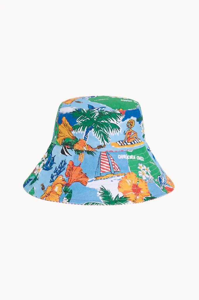 Seafolly Vacation Oversized Bucket Hat