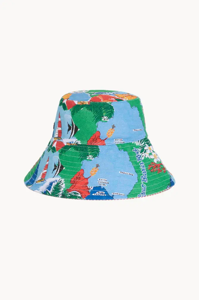 Seafolly Vacation Oversized Bucket Hat