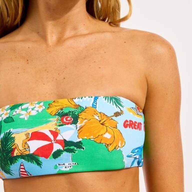 Seafolly Vacation Bandeau Top