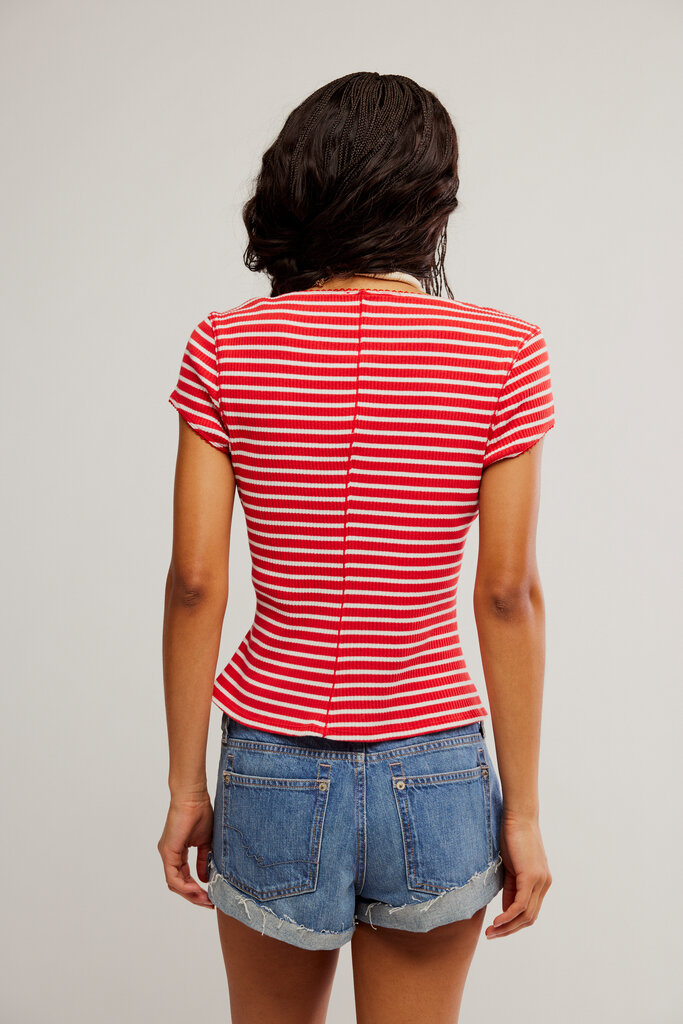 Free People Most Wanted Striped Cardi