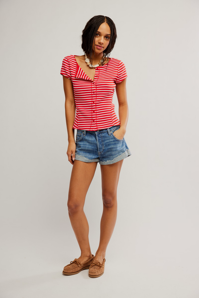 Free People Most Wanted Striped Cardi