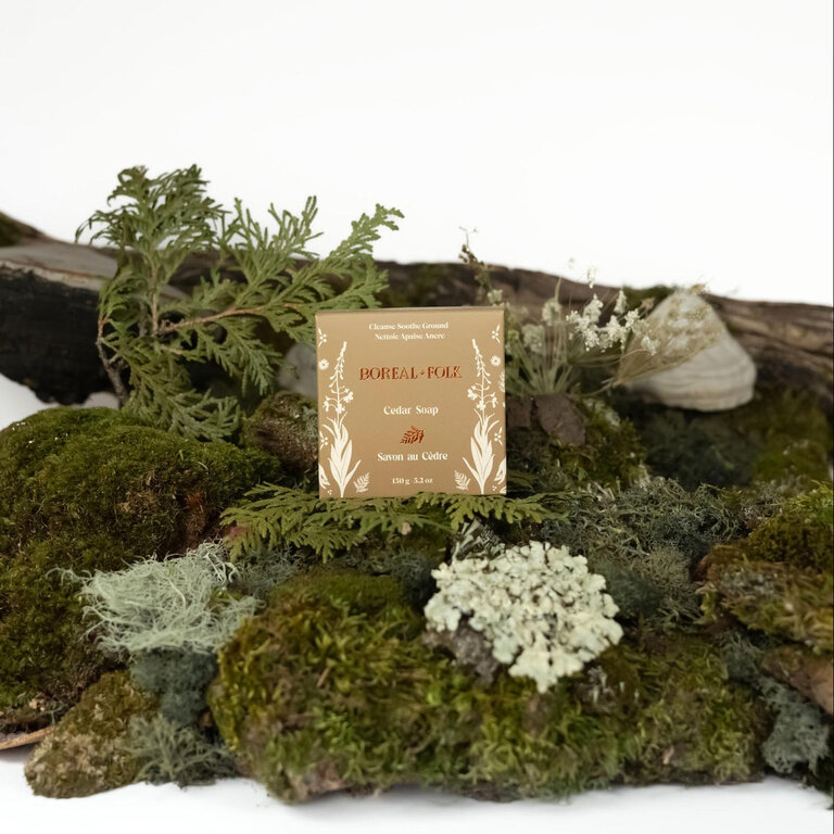 Boreal Folk Cedar + Spruce Soap