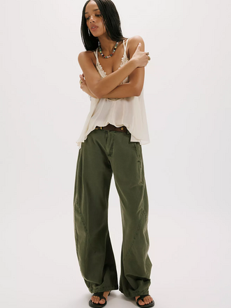 Free People Spotlight Washed Trouser