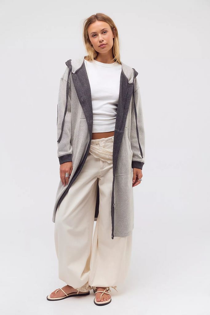 Free People Tomorrows Sweatshirt Cardigan