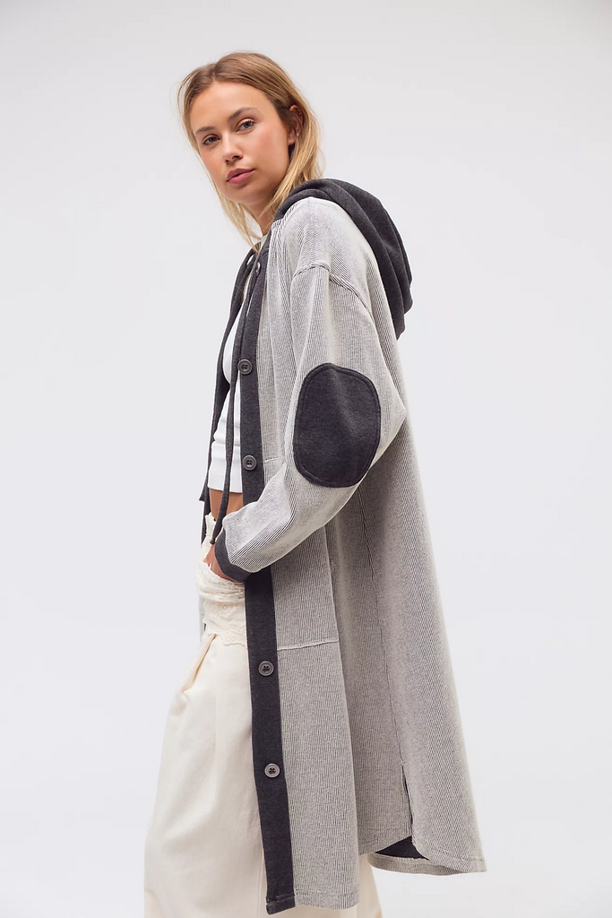 Free People Tomorrows Sweatshirt Cardigan