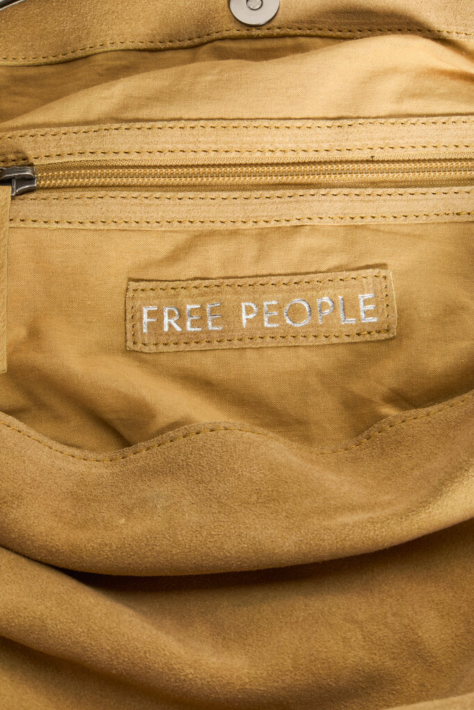 Free People Suzie Suede Slouch Tote