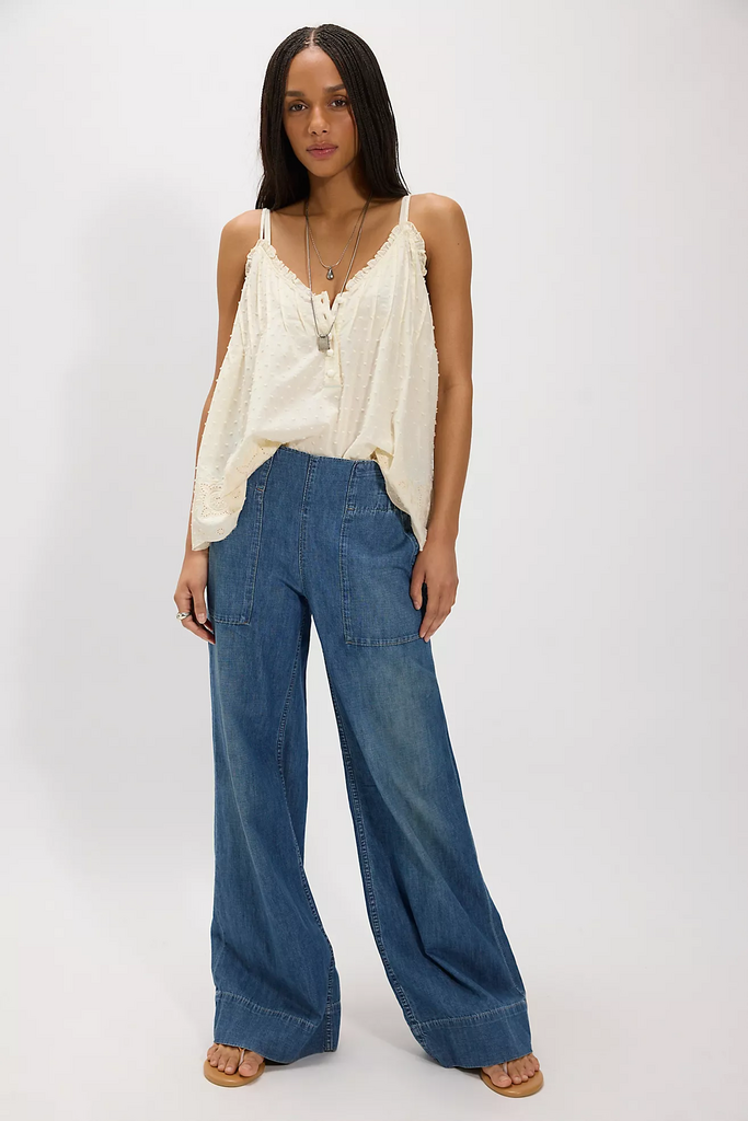 Free People Breezy Denim Pull On