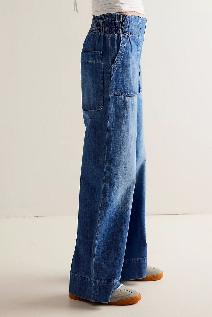 Free People Breezy Denim Pull On