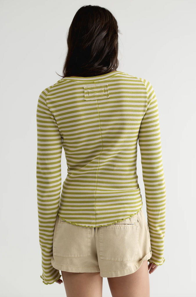 Free People Easy Does It Striped Tee
