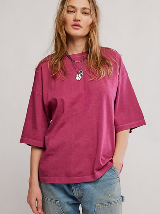 Free People Oversized Perfect Tee