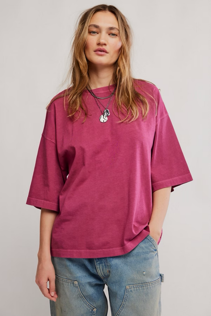 Free People Oversized Perfect Tee