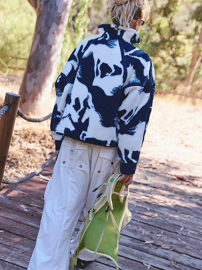 Mountain High Printed Half Zip - Boreal Life
