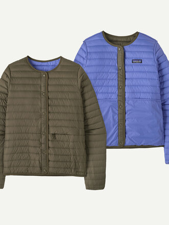 Patagonia W's LW Reversible Down Sweater Cardigan