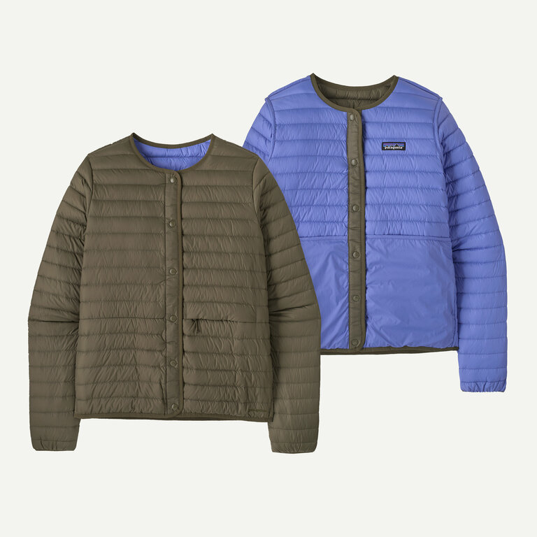 Patagonia W's LW Reversible Down Sweater Cardigan