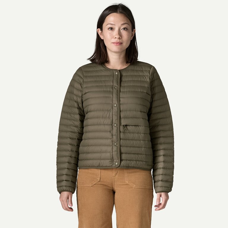 Patagonia W's LW Reversible Down Sweater Cardigan