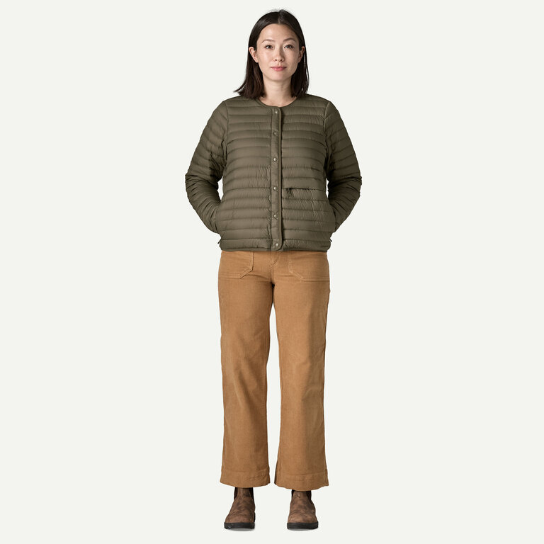 Patagonia W's LW Reversible Down Sweater Cardigan