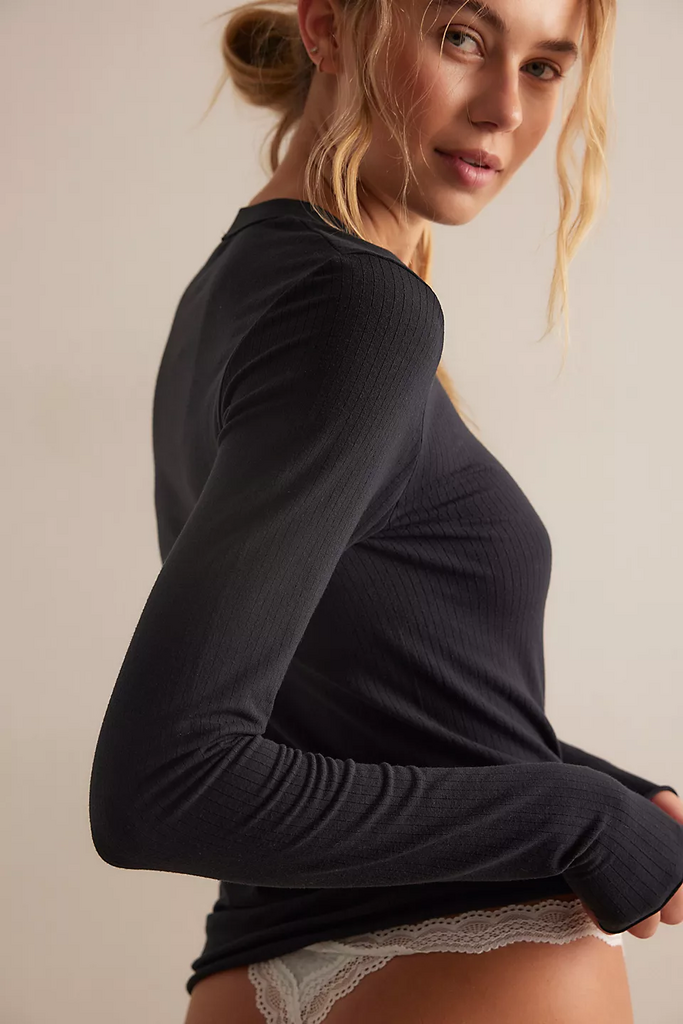 Free People So Soft Seamless Long Sleeve