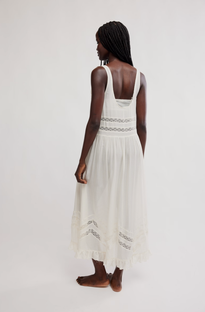 Free People Voile and Lace Midi