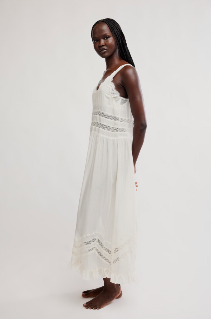 Free People Voile and Lace Midi