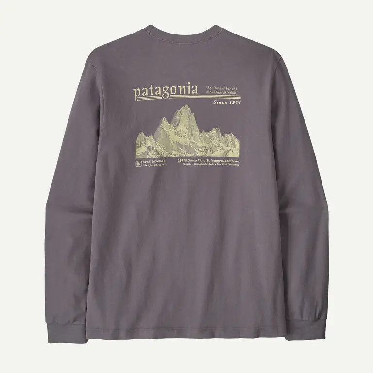 Patagonia M's L/S MW Hut Tripper Skyline T-shirt