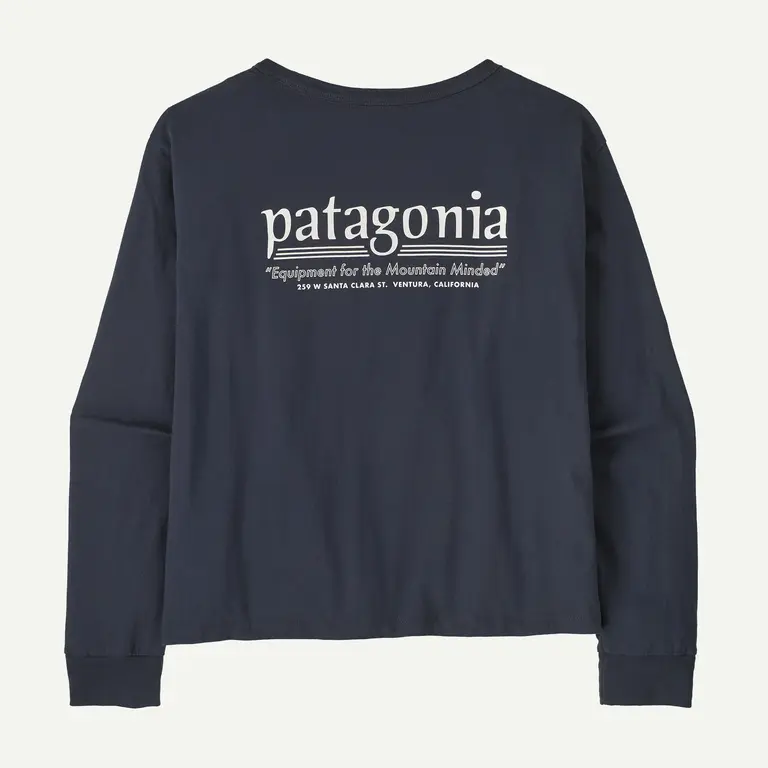 Patagonia W's L/S Hut Tripper Easy Cut T-shirt