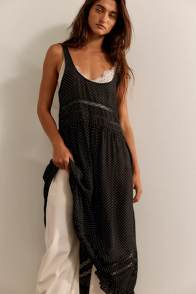Free People Voile and Lace Midi
