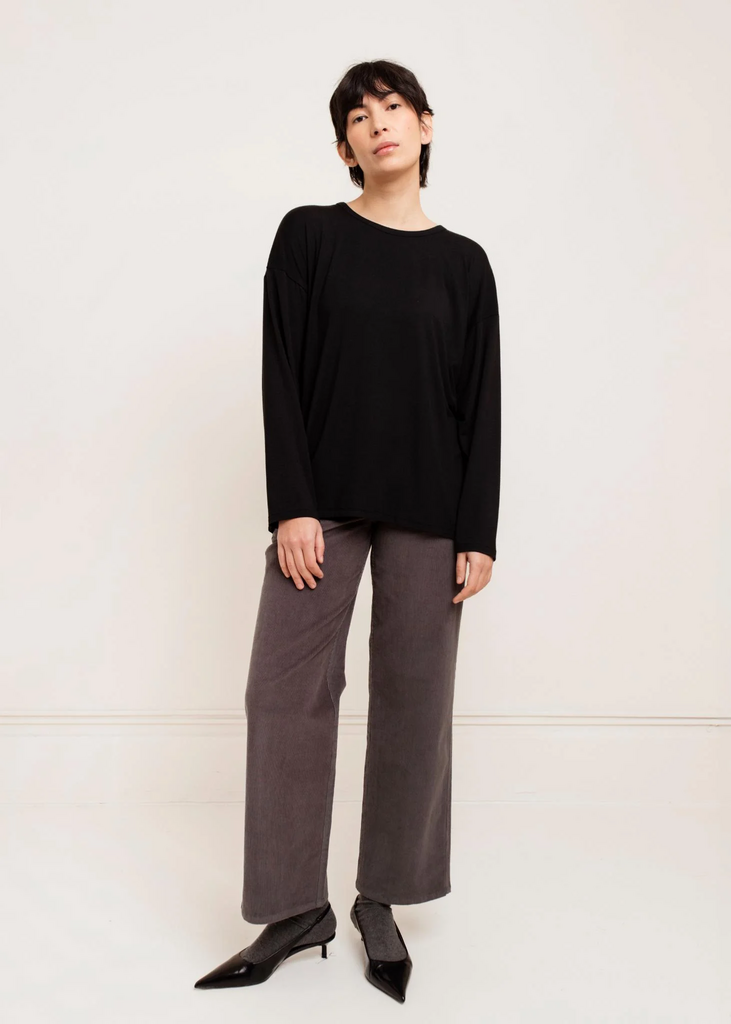 Paper Label Laura Long Sleeve Crew