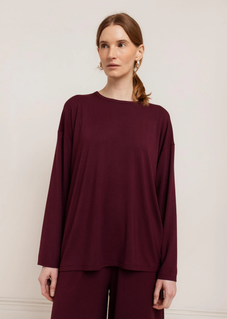 Paper Label Laura Long Sleeve Crew