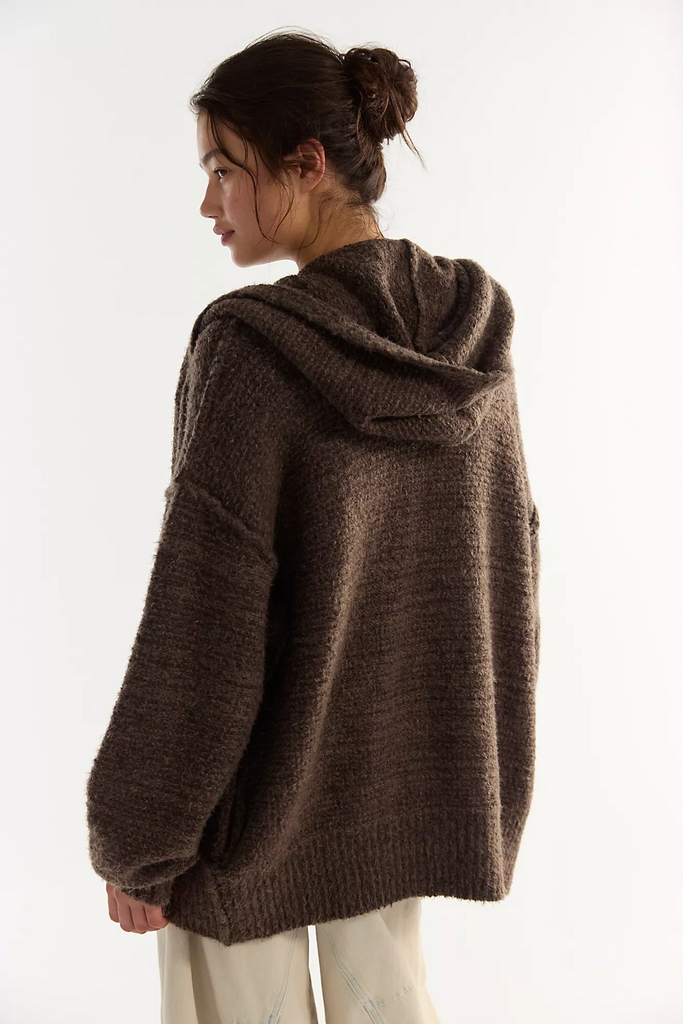 Free People Thistle Hooded Cardi