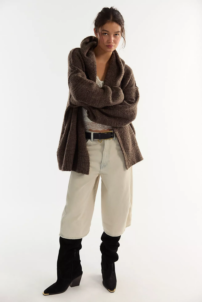 Free People Thistle Hooded Cardi