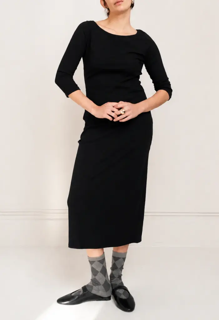Paper Label Casey Boatneck Dress