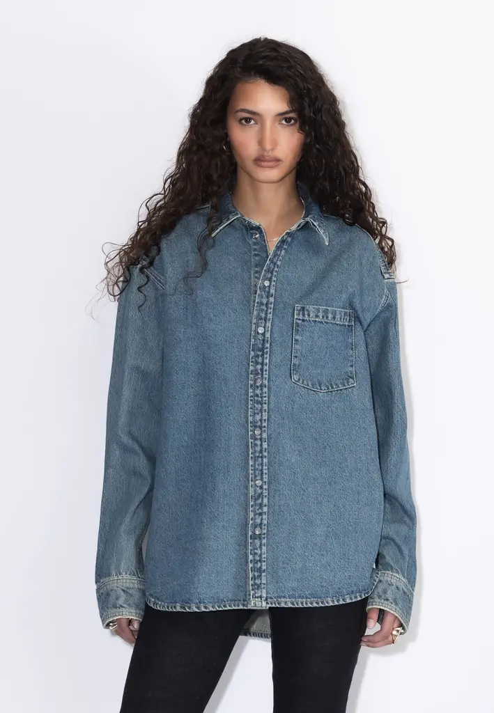 Dr Denim Wes Denim Shirt