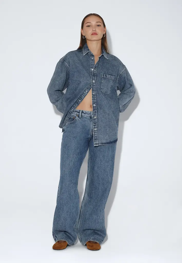 Dr Denim W's Hill Low Relaxed Jean