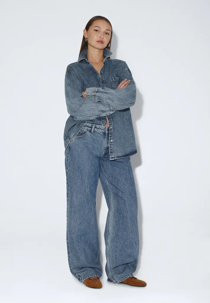 Dr Denim W's Hill Low Relaxed Jean