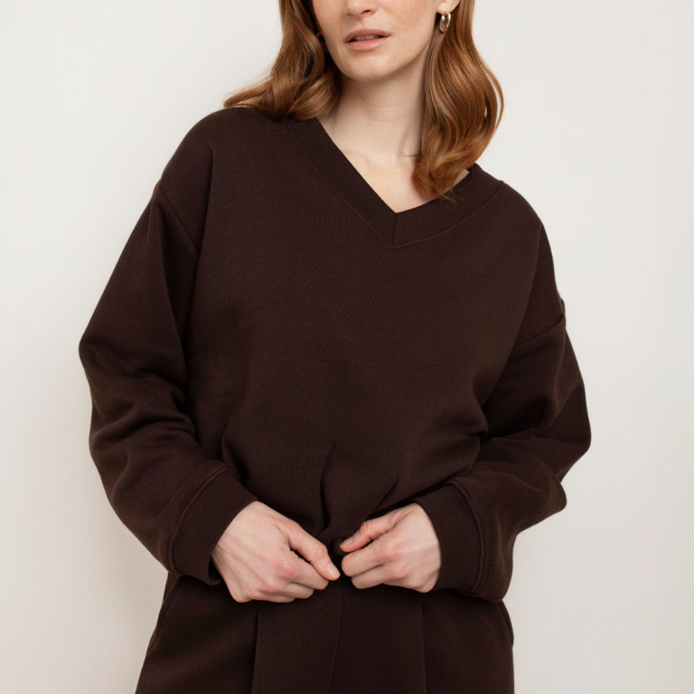 Paper Label Emma V Neck Blouson